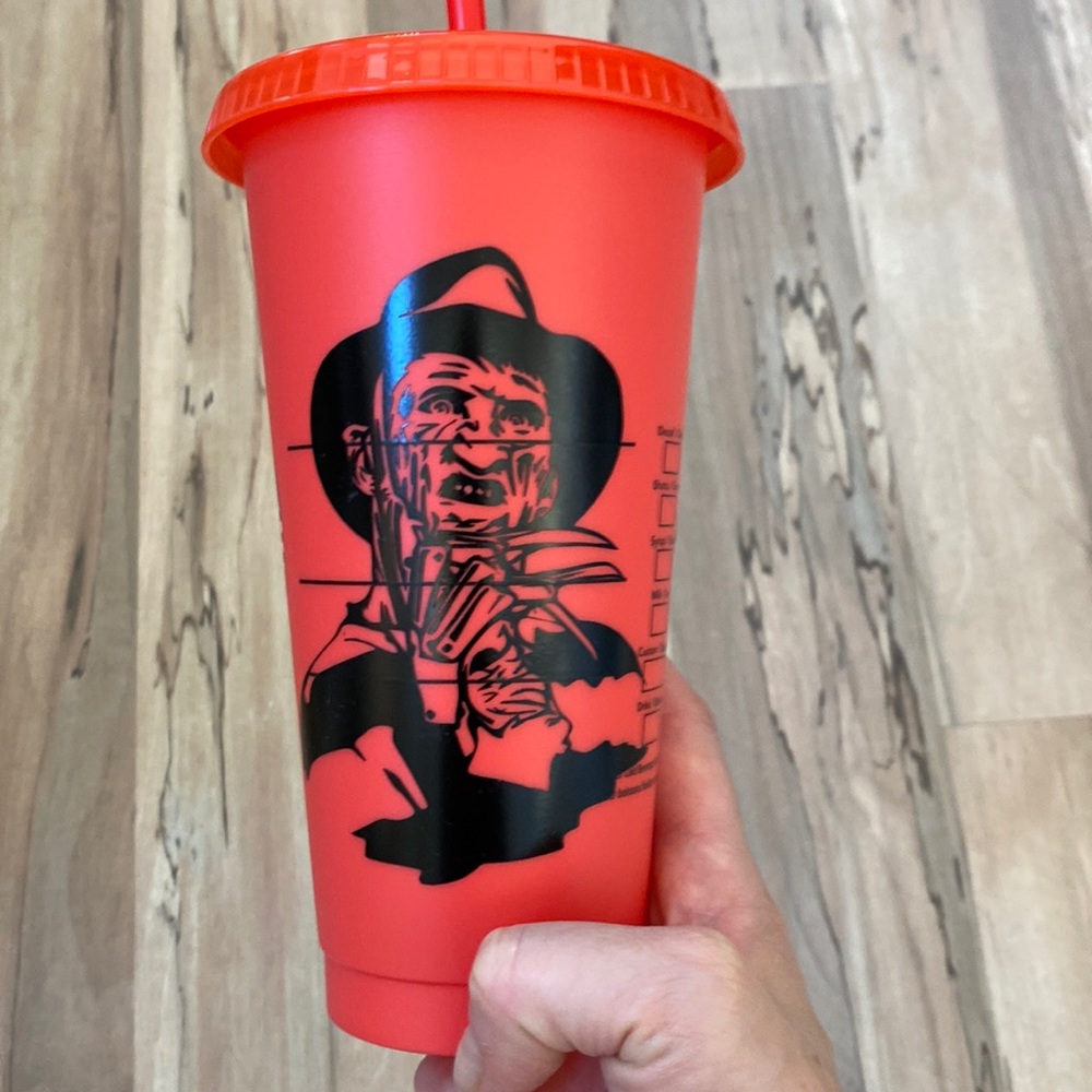 Freddy Starbucks cup handmade